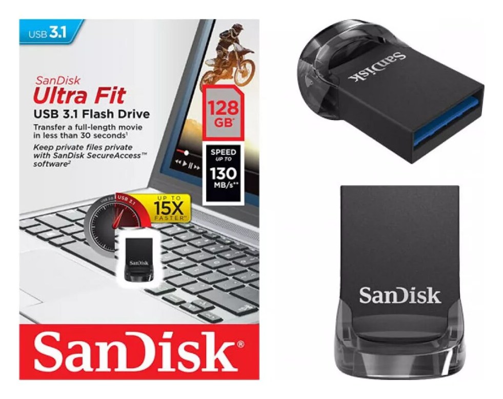SanDisk Ultra Fit 128 Go