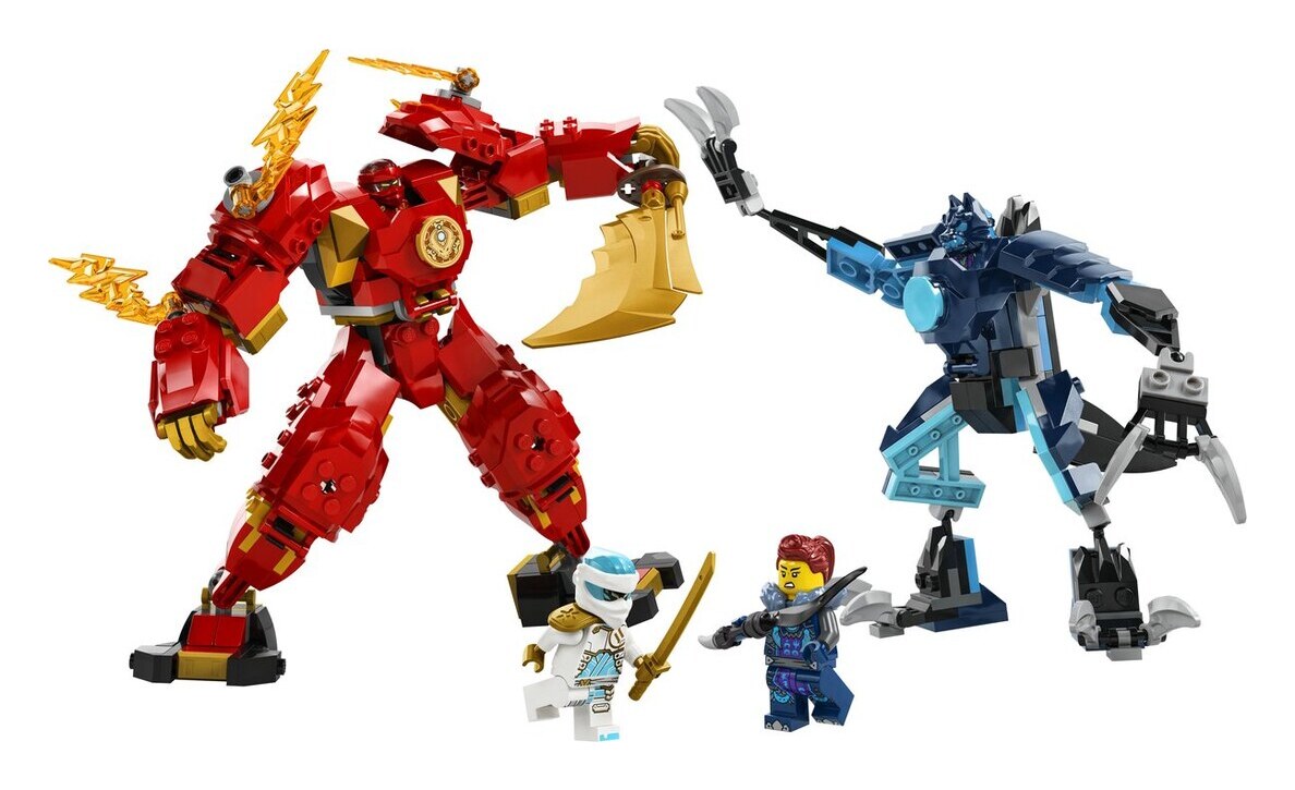 LEGO NINJAGO Le robot élémentaire du feu de Kai