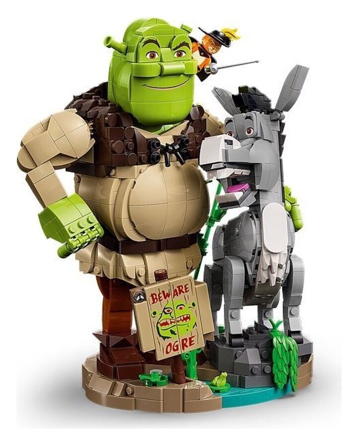 LEGO Shrek, l’Âne et le Chat Potté